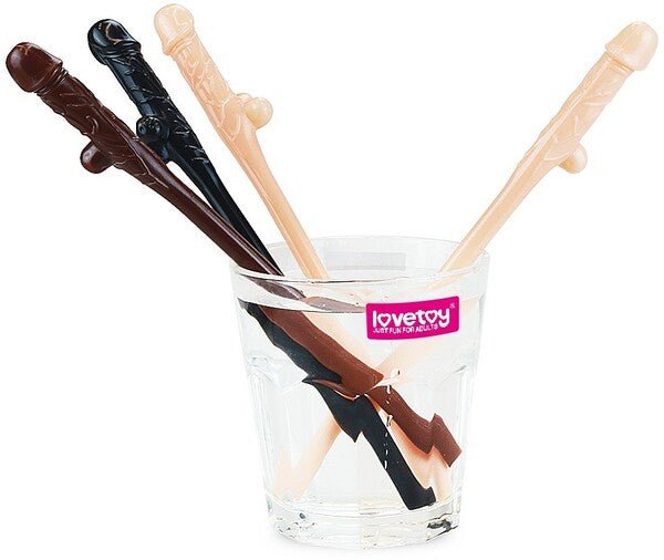 Willy Straws - Flesh/Brown/Black - 9 Pack - divasdenau
