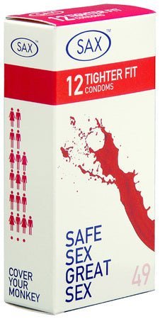SAX - Tighter Fit - 12 Pack - divasdenau