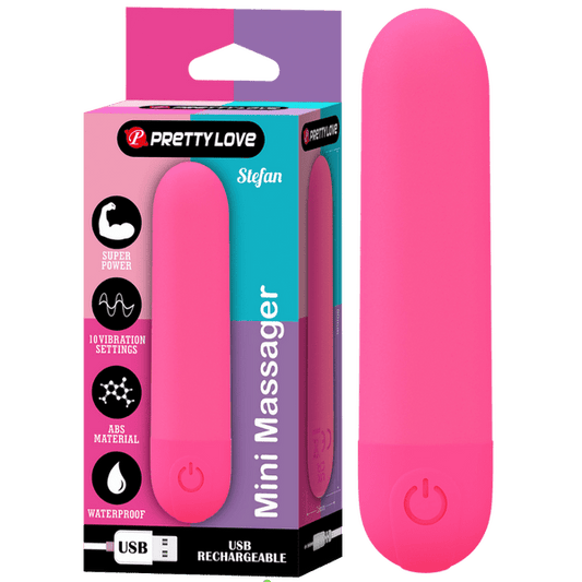 Pretty Love - Mini Massager Bullet Vibe - Hot Pink - divasdenau
