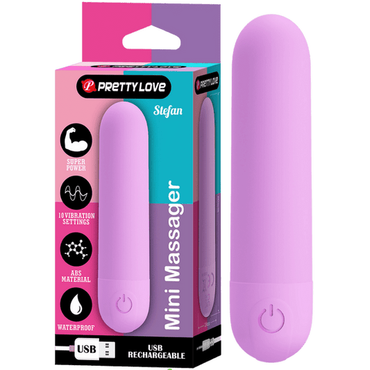 Pretty Love - Mini Massager Bullet Vibe - Purple - divasdenau