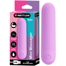 Load image into Gallery viewer, Pretty Love - Mini Massager Bullet Vibe - Purple
