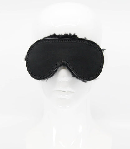 Sheepskin Lined Blindfold - divasdenau