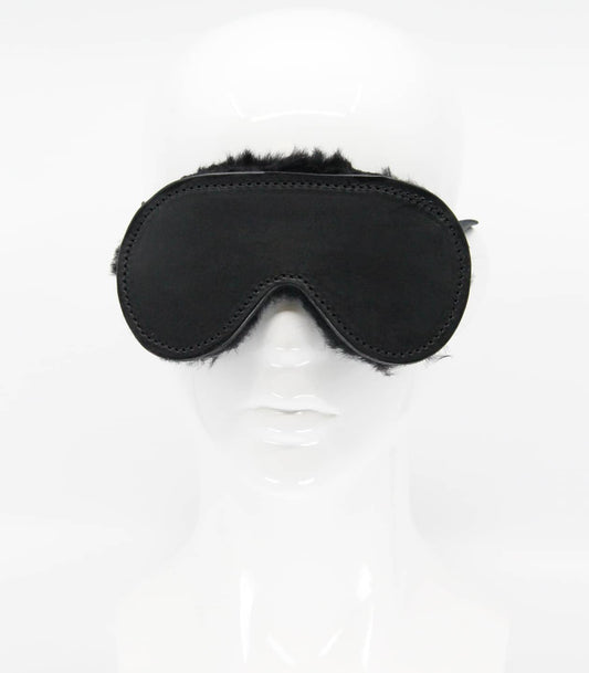 Sheepskin Lined Blindfold - divasdenau