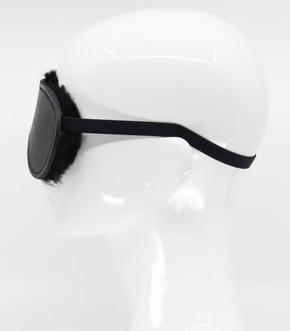 Sheepskin Lined Blindfold - divasdenau