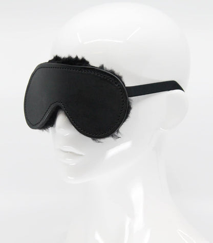 Sheepskin Lined Blindfold - divasdenau