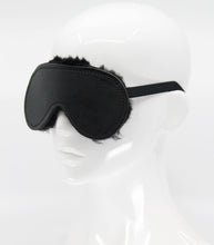 Load image into Gallery viewer, Love in Leather - Sheepskin Lined Blindfold