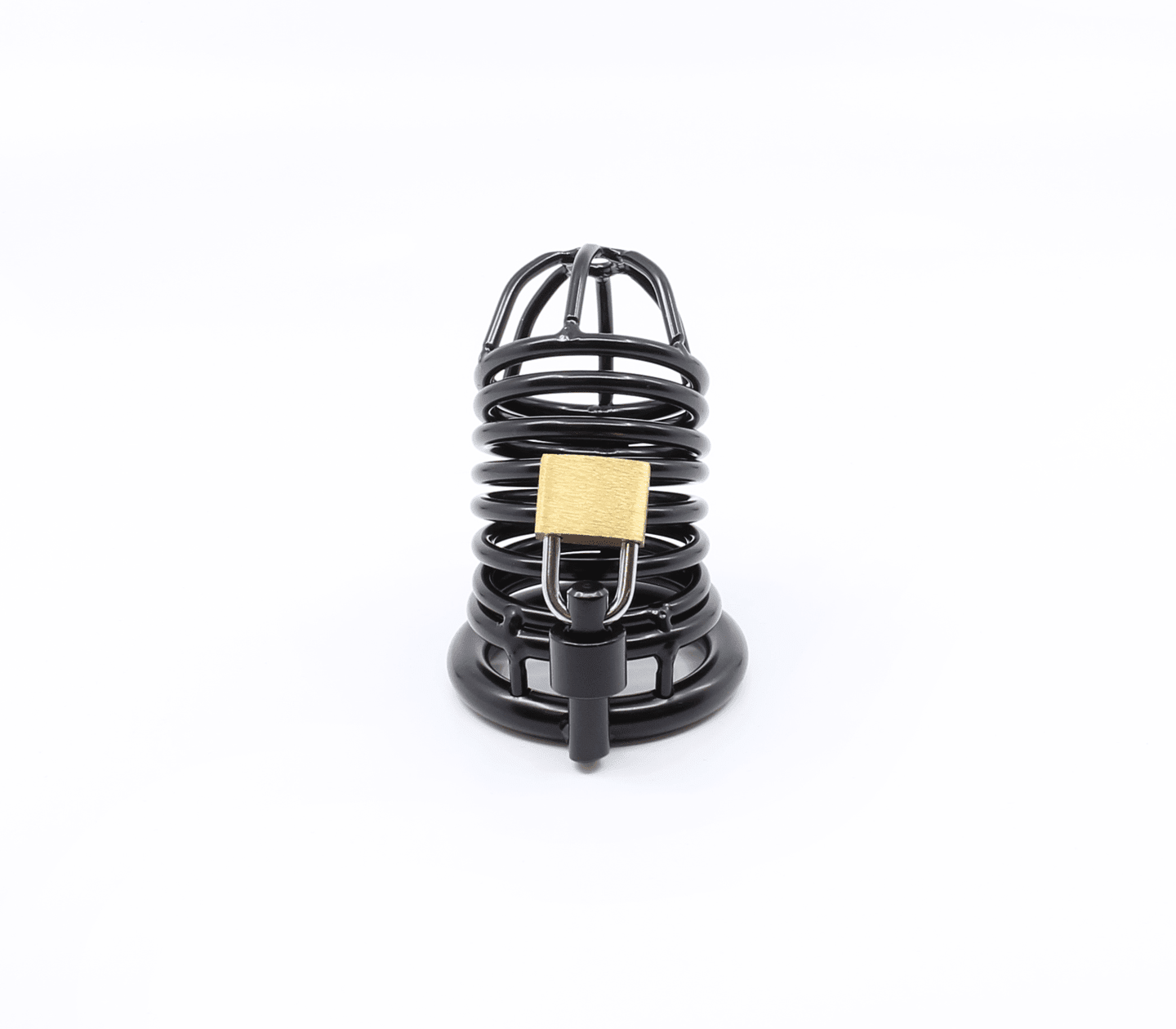 Male Chastity Cage - Black - 40/45/50mm - divasdenau