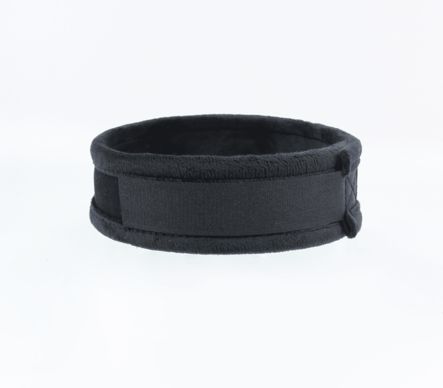 Diamanté Embellished Soft Collar - 'Slut' - Black - divasdenau