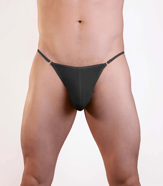 Lycra G-String Black - divasdenau