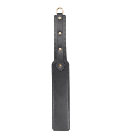 Faux Leather Paddle - Rose Gold Hardware - divasdenau