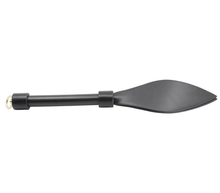 Load image into Gallery viewer, Love in Leather - Slapper Pointed Paddle - Gold Hardware