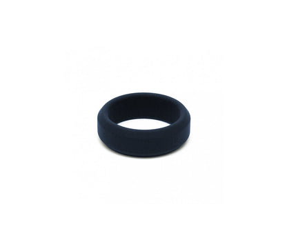 Silicone Fat Boy Cock Ring - Black - divasdenau