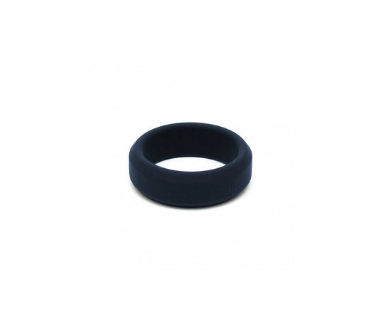Silicone Fat Boy Cock Ring - Black - divasdenau