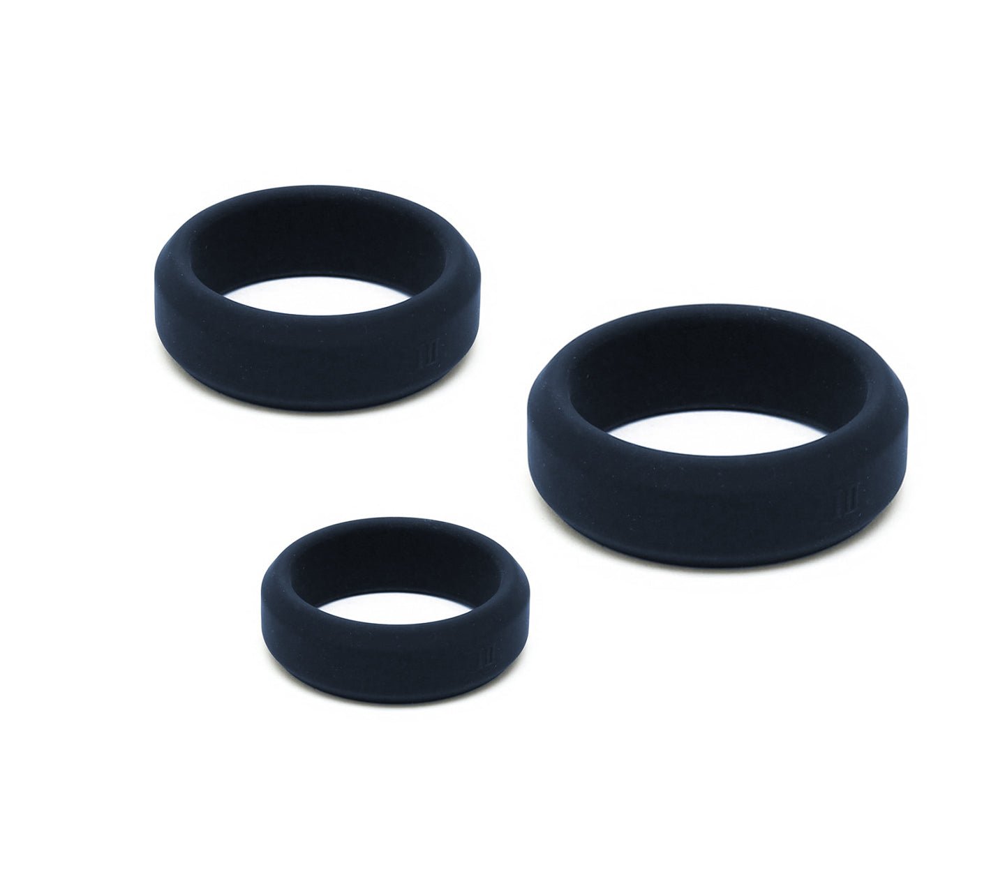 Silicone Fat Boy Cock Ring - Black - divasdenau