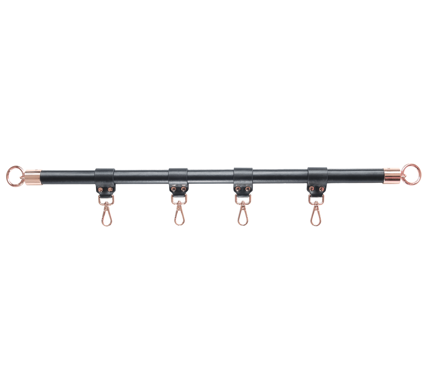Black Spreader Bar - Rose Gold Hardware - divasdenau