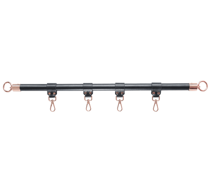 Black Spreader Bar - Rose Gold Hardware - divasdenau