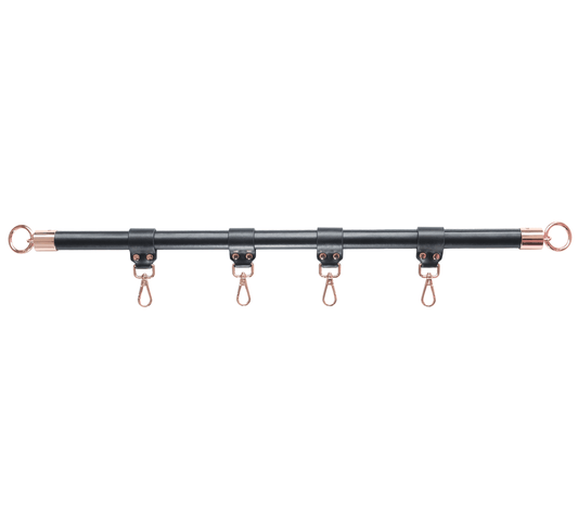 Black Spreader Bar - Rose Gold Hardware - divasdenau