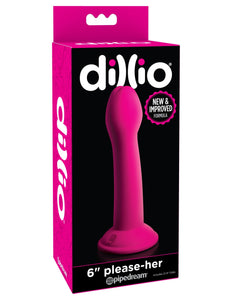 Dillio - 6" Please-Her - Pink