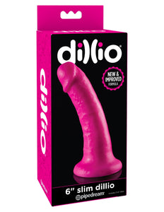 Dillio - 6" Slim - Pink