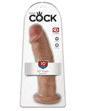 Load image into Gallery viewer, King Cock - 10" Cock - Tan - divasdenau