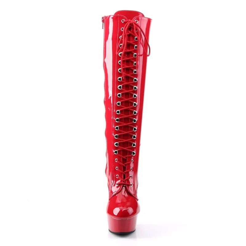 Pleaser - Delight Knee High Boots - divasdenau