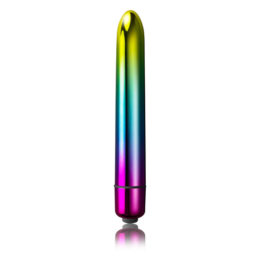 Rocks Off - 140mm Rainbow Vibrating Bullet - 10 Speeds - divasdenau