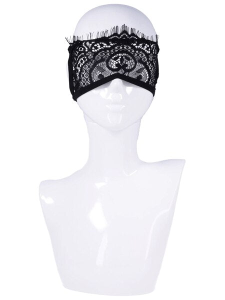 Sex And Mischief - Lace - Veiled Vision Blindfold - divasdenau