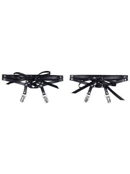 Sex And Mischief - Lace - Laced Up Garters - divasdenau