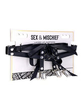 Load image into Gallery viewer, Sex And Mischief - Lace - Laced Up Garters - divasdenau