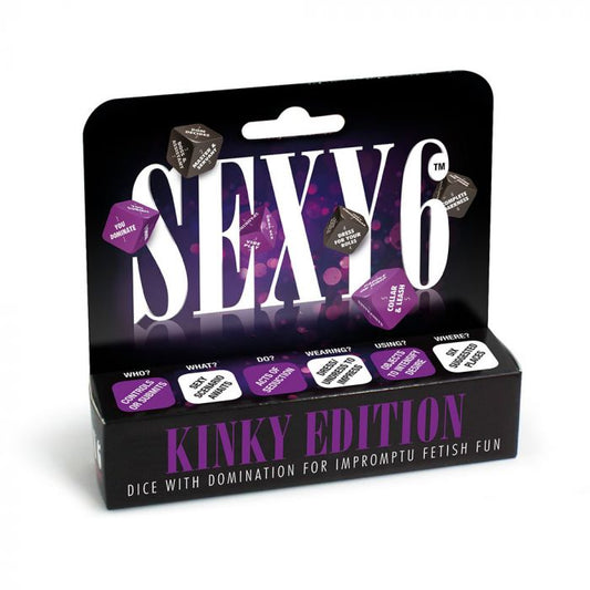 Sexy 6 - Kinky Edition - Couples Dice - divasdenau