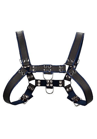 Ouch! - Bulldog Bonded Leather Chest Harness L/XL - divasdenau