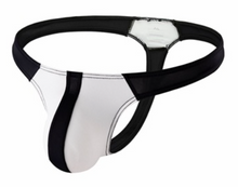 Load image into Gallery viewer, Men’s Color-Block Thong - White