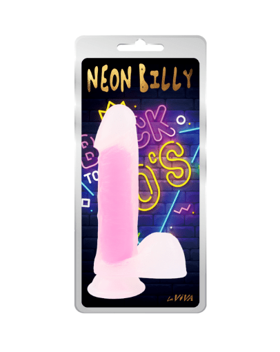 Neon Billy - Pink - 7.6" - divasdenau