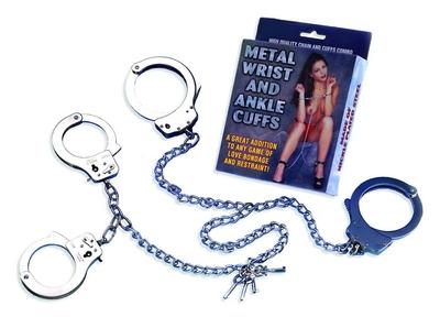 Metal Wrist & Ankle Cuffs - divasdenau