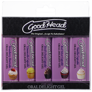 GoodHead Oral Delight Gel Cupcake (5 Pack)