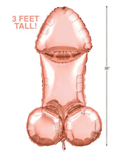 Load image into Gallery viewer, Glitterati - Penis Party Balloon 90cm Mylar