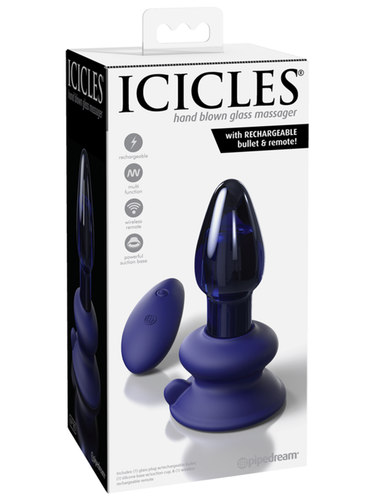 Icicles - No. 85 with Rechargeable Vibrator & Remote