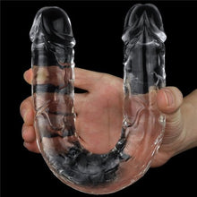 Load image into Gallery viewer, Flawless Clear - Double Dildo 12'' - divasdenau