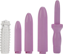 Load image into Gallery viewer, Dr. Laura Berman Dilators Set Of 4 Locking Sizes Plus Sleeve - divasdenau