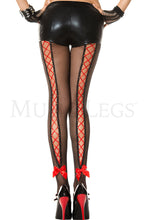Load image into Gallery viewer, Music Legs - Pantyhose Fishnet Corset Back