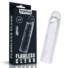 Load image into Gallery viewer, Flawless Clear - Penis Sleeve +1'' - divasdenau