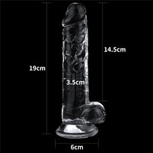 Load image into Gallery viewer, Flawless Clear - Dildo 7.5'' - divasdenau