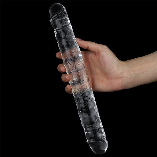Flawless Clear - Double Dildo 12'' - divasdenau