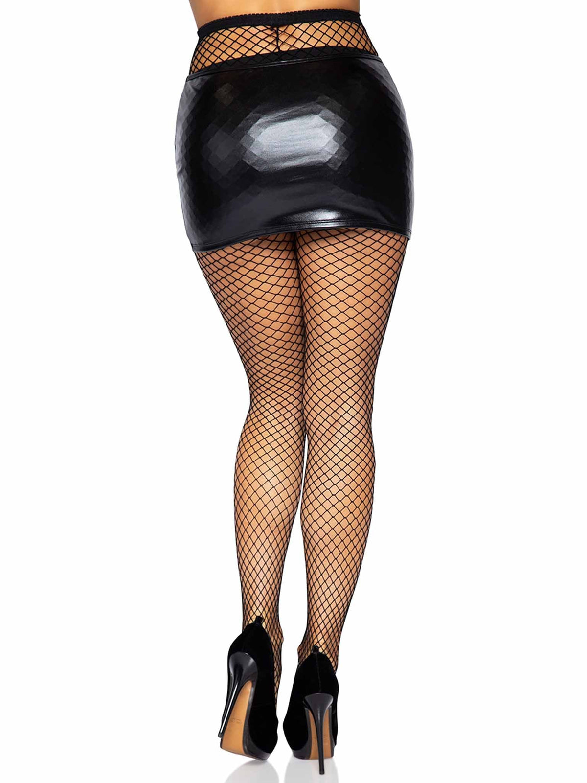Leg Avenue - Bette Fishnet Tights - Black