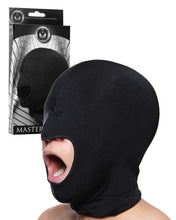 Load image into Gallery viewer, Open Mouth Blow Hole Spandex Hood