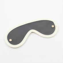 Load image into Gallery viewer, Love in Leather - Glow in the Dark Faux Leather Blindfold
