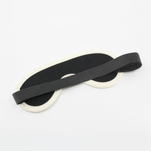 Load image into Gallery viewer, Love in Leather - Glow in the Dark Faux Leather Blindfold