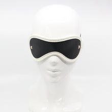 Load image into Gallery viewer, Love in Leather - Glow in the Dark Faux Leather Blindfold
