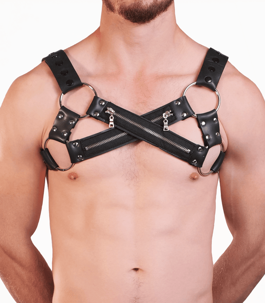 Men's Cross Front Body Brace - divasdenau