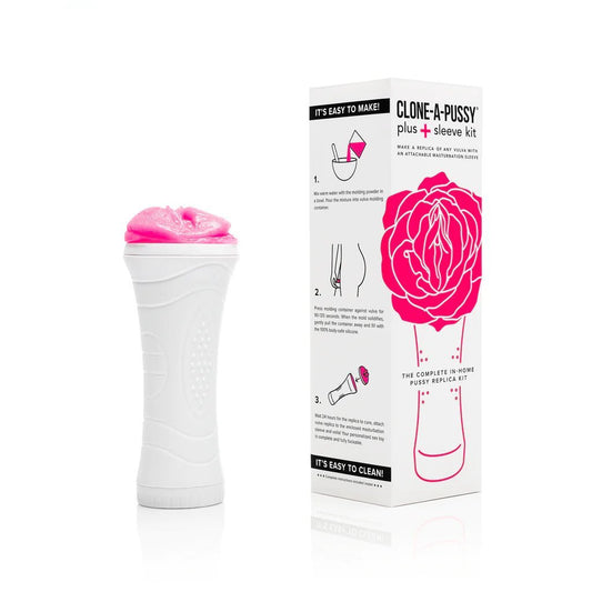 Clone-A-Pussy - Vagina Cloning & Sleeve Kit - Hot Pink - divasdenau
